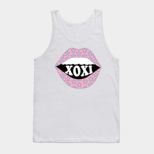 XOXI Pink Lips Tank Top